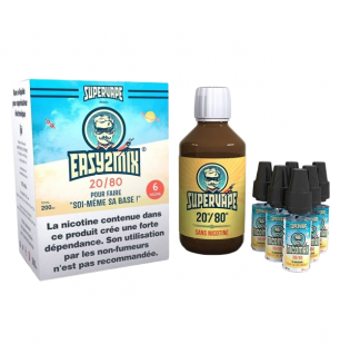 Pack DIY Easy2Mix 3mg - Supervape