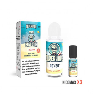 Kit DIY Easy2Mix 100ml 20/80 - SuperVape