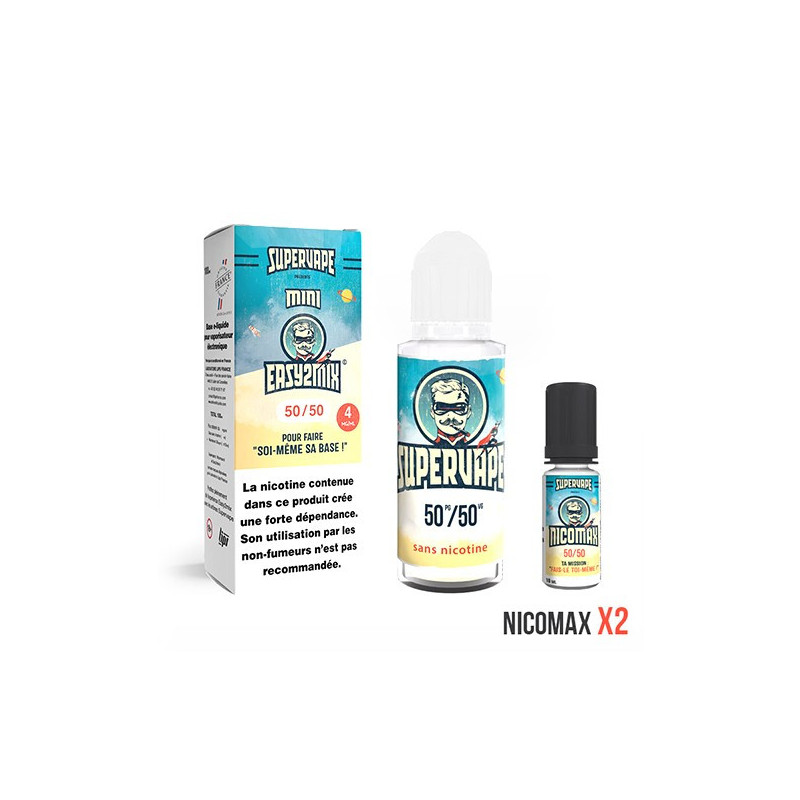 Kit DIY Easy2Mix 50/50 - 100 ml - SuperVape